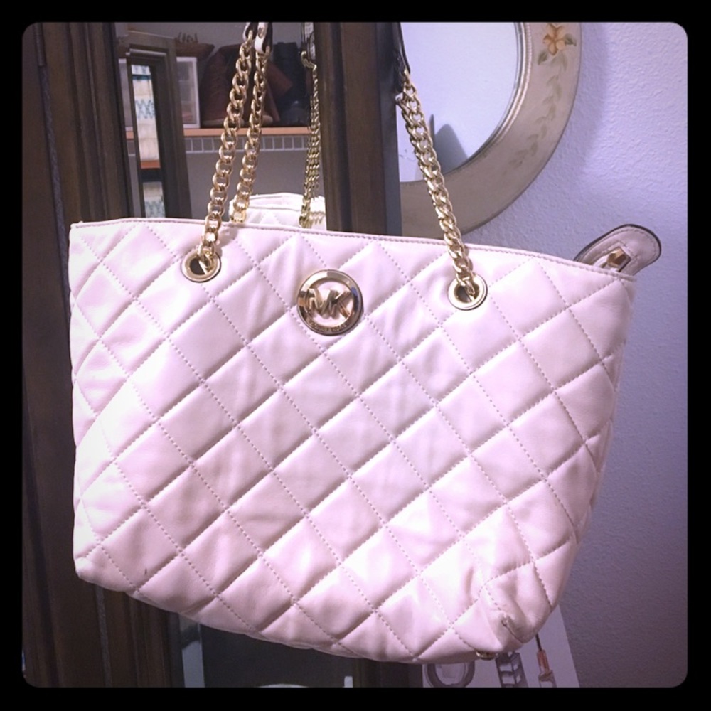 ***SOLD***. Michael Kors Quilted Leather Purse